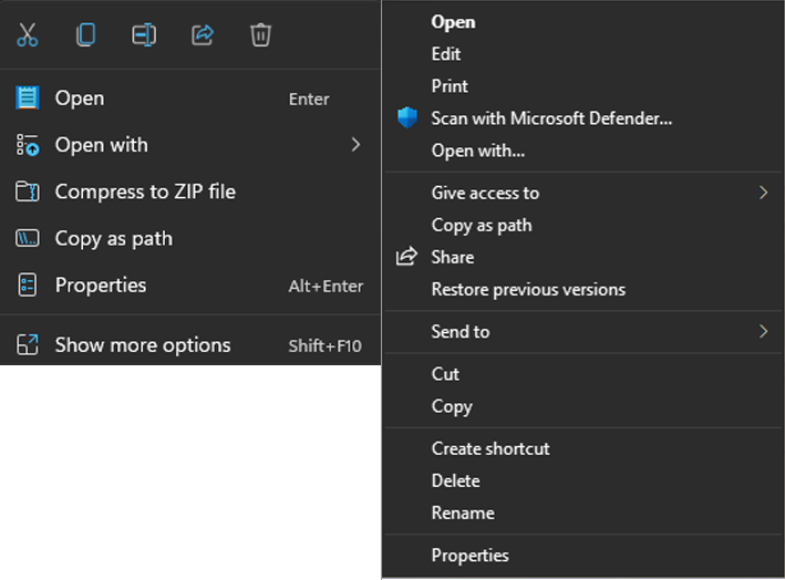 Revert The Context Menu In Windows 11 0114